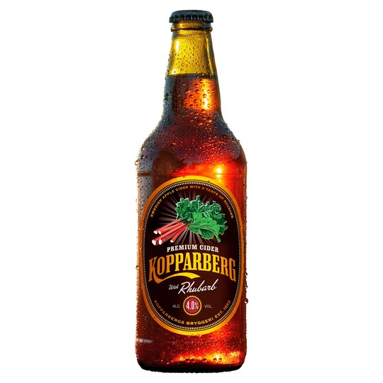 Kopparberg Premium Cider With Rhubarb 500Ml Tesco Groceries
