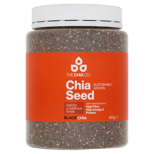 The Chia Company Black Chia Seed 453G Tesco Groceries