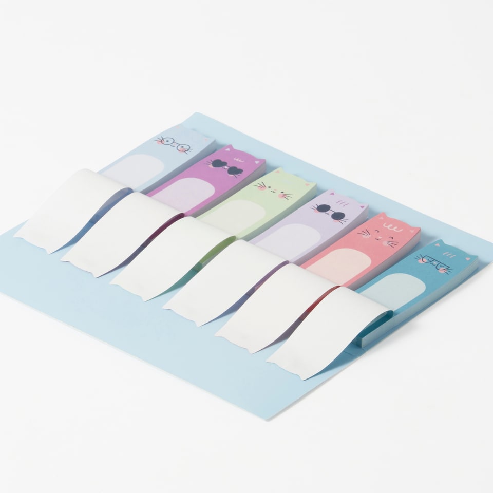 image 1 of Paperchase Terrazzo Sticky Note 6 Pack