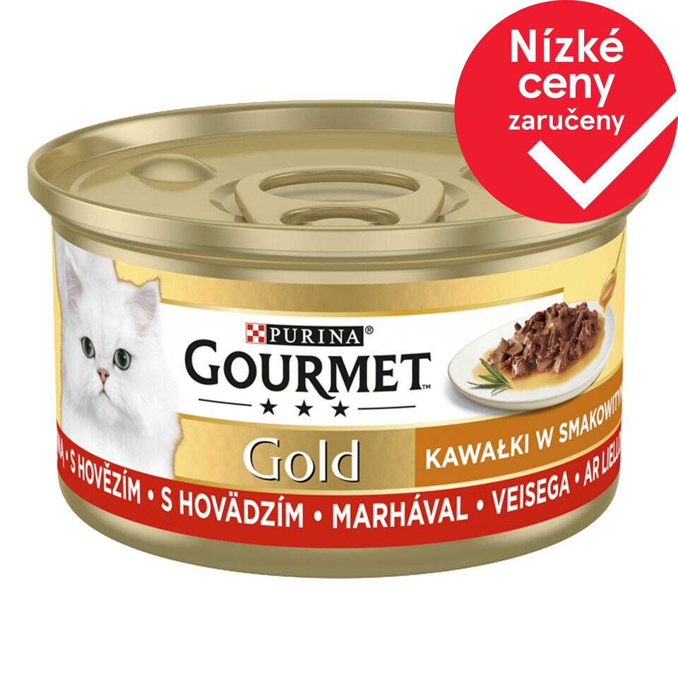 GOURMET GOLD Sauce Delights with Beef 85g