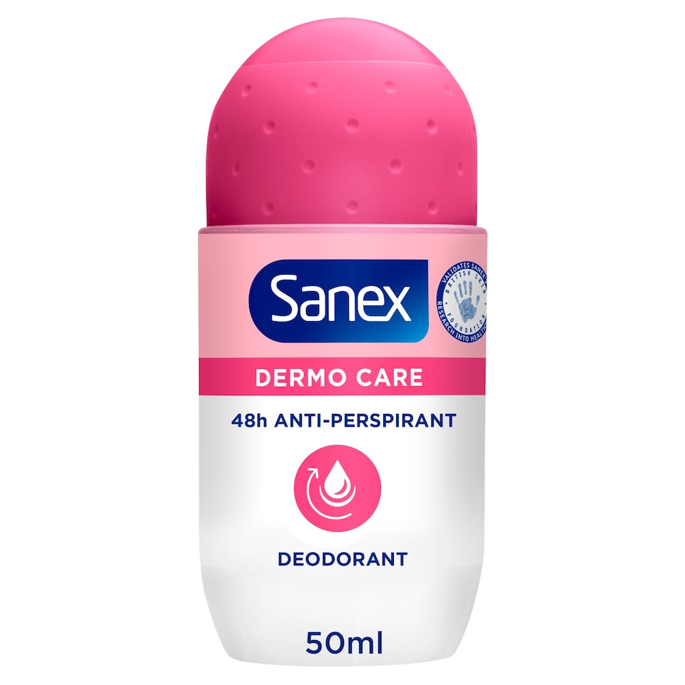 image 1 of Sanex Dermo Care Roll On Deodorant 50Ml