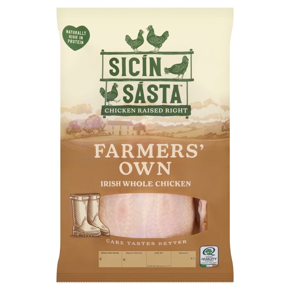 Sicin Sasta Irish Farmers Own Whole Chicken 1.5Kg