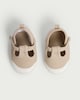image 2 of F&F Baby Pre Walker Canvas Shoes in White