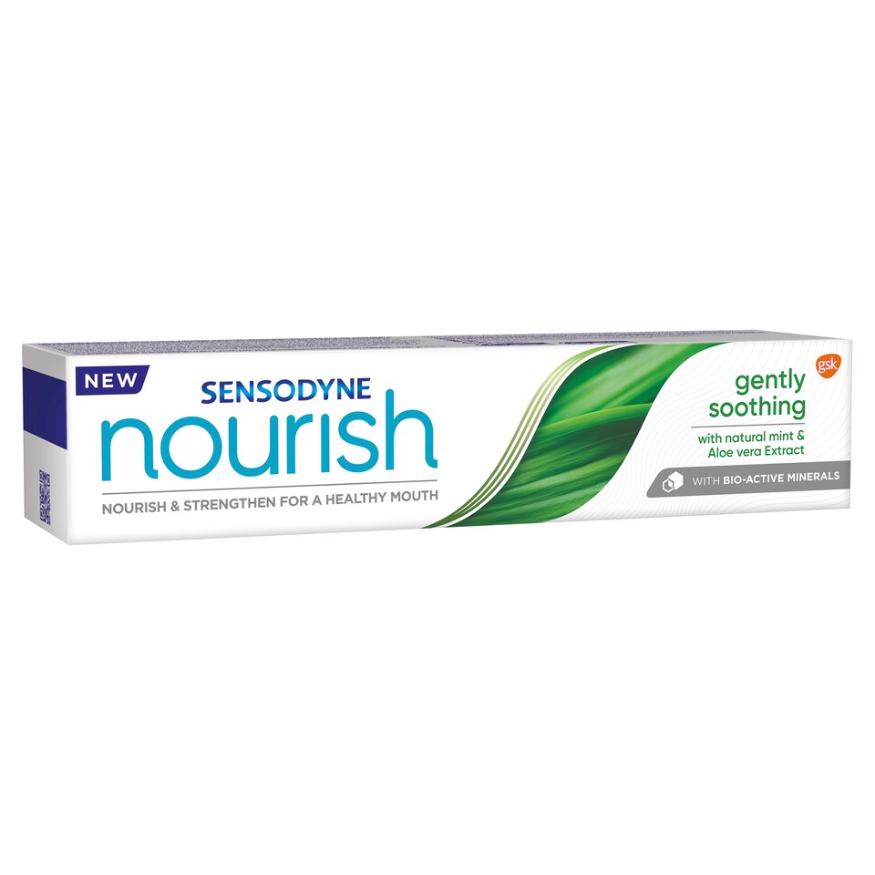 image 1 of Sensodyne Nourish Gently Soothing Toothpaste with Fluoride 75ml