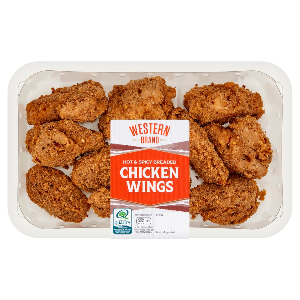 Western Brand Hot And Spicy Chicken Wings 520G