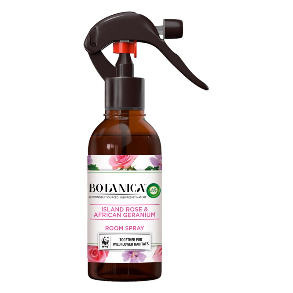 Botanica Rose And Geranium Room Spray 236Ml