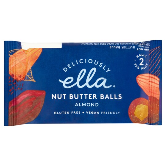 Deliciously Ella Almond Nut Butter Balls 36G Tesco Groceries