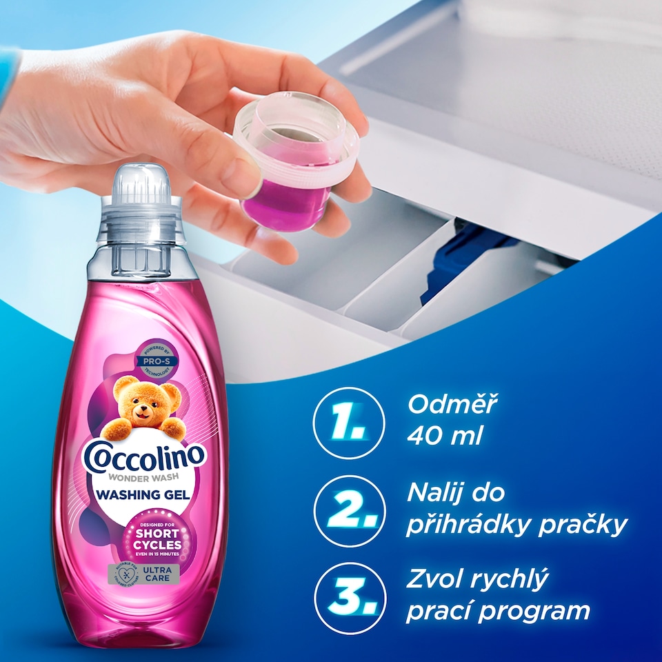 image 1 of Coccolino Wonder Wash Ultra Care Washing Gel 54 Washes 2160ml