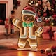 image 3 of Christmas Workshop LED Infinity Light Up Gingerbread Man Decoration 40cm
