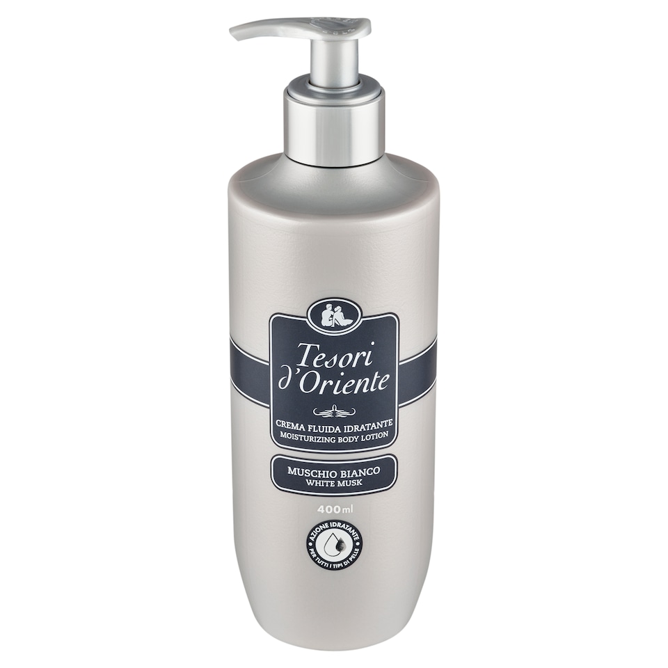 image 1 of Tesori d'Oriente Muschio Bianco White Musk Moisturizing Body Lotion 400ml