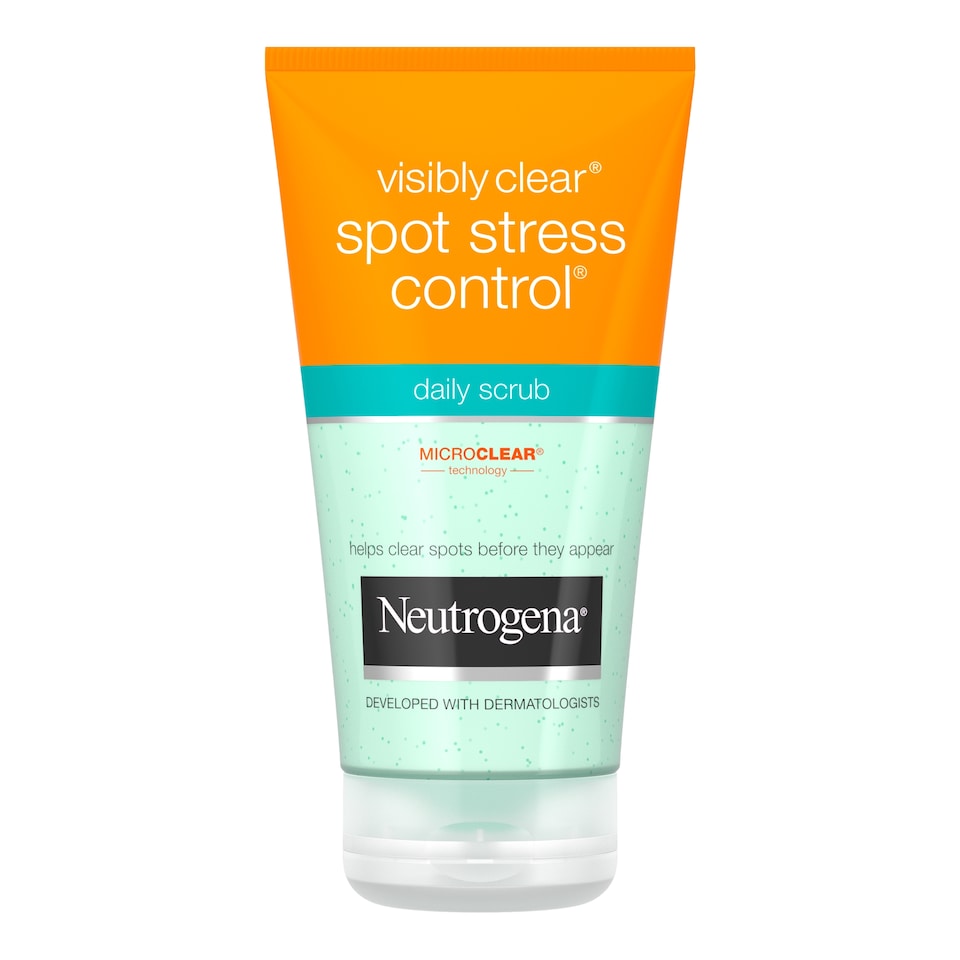 image 1 of Neutrogena Visibly Clear Spot Stress Control Face Scrub 150ml