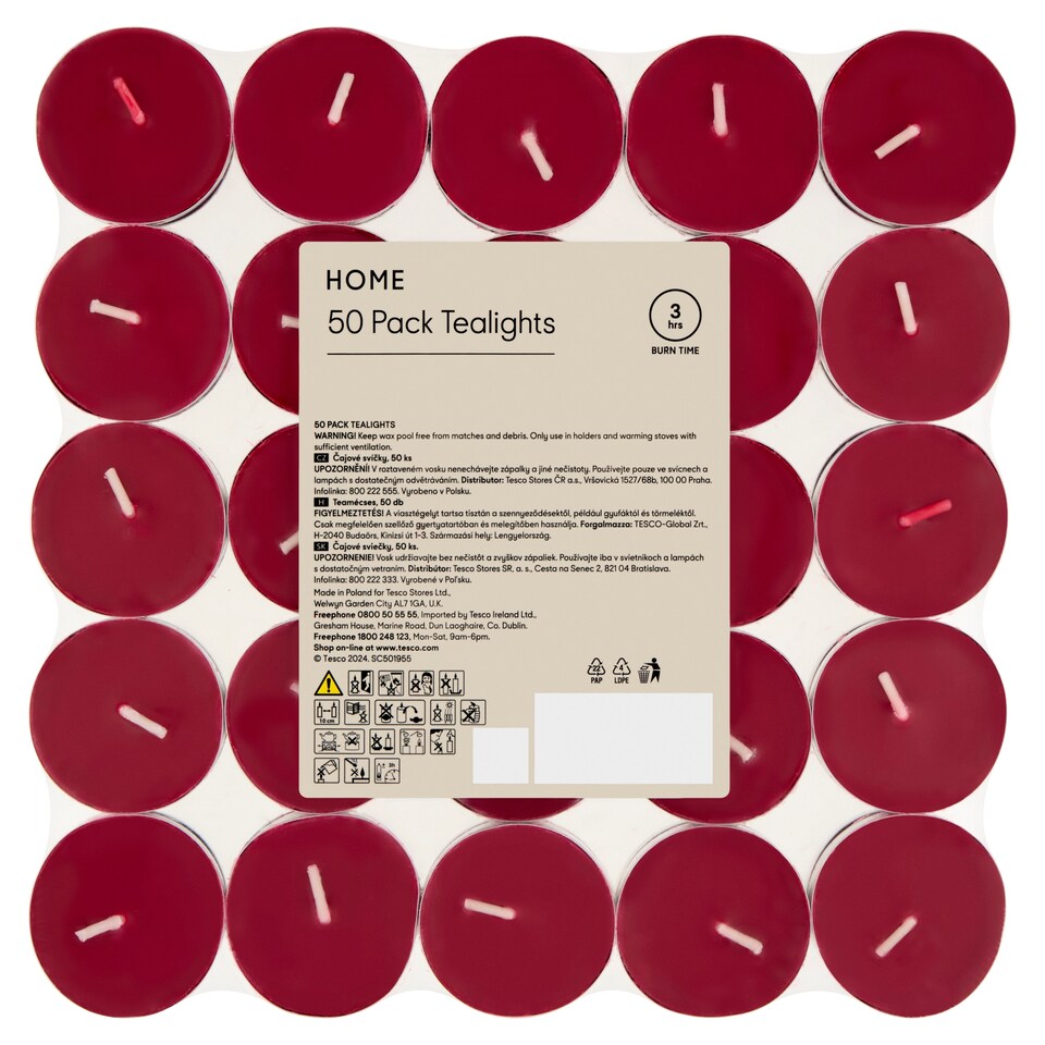 F&F Home Red teamécses 50 db