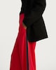 image 2 of The F&F Edit Side Stripe Wide Leg Trousers in Red