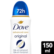 Dove Advanced Care Original 72h Antiperspirant Deodorant 150ml