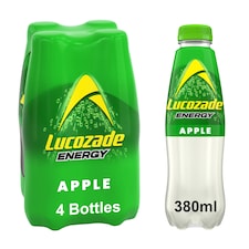 Lucozade Energy Apple Blast 4X380ml