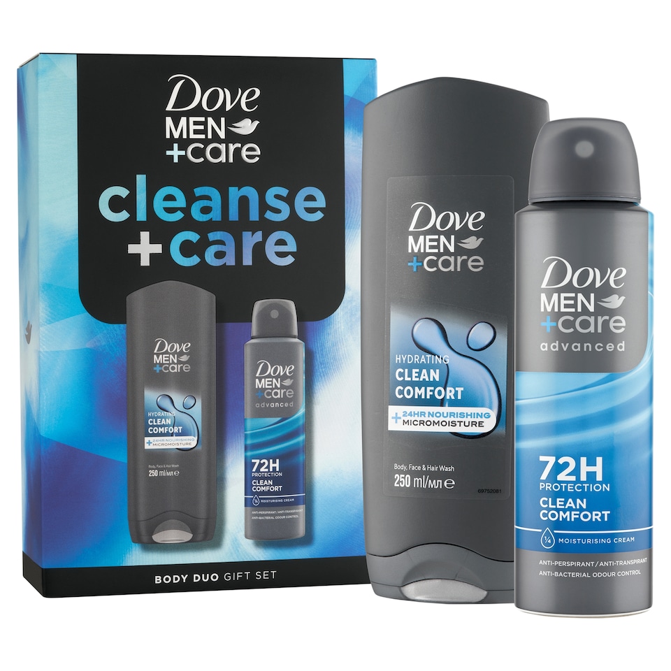 Obrázek 1 pro produkt Dove Men+Care Clean Comfort dárkový balíček pro muže
