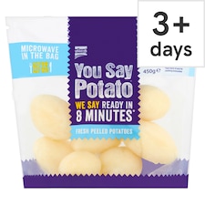 You Say Potato Whole Peeled Potatoes 450G