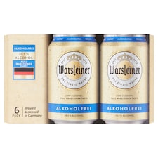 Warsteiner Alkoholfrei Beer 6 X 330Ml