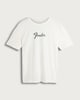image 4 of Fender Pure Cotton Slogan Short Sleeved T-Shirt in White