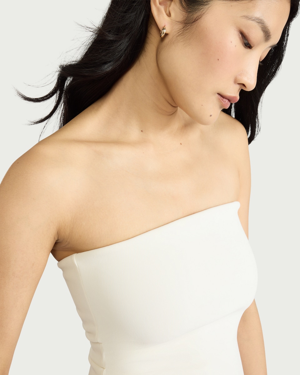 image 1 of F&F Bandeau Top in Cream