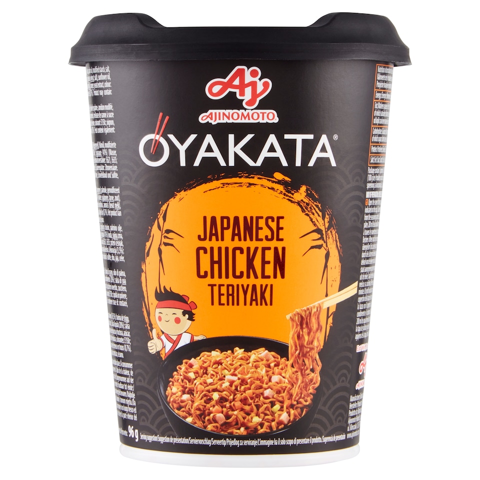 AJINOMOTO Oyakata Japanese Pot Noodles - Chicken Teriyaki 96g