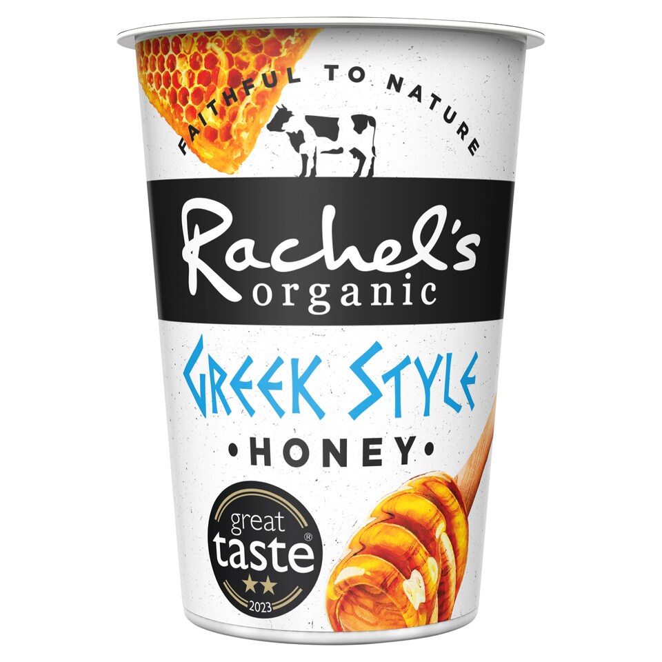 Rachel's Organic Honey Greek Style Yogurt 450G