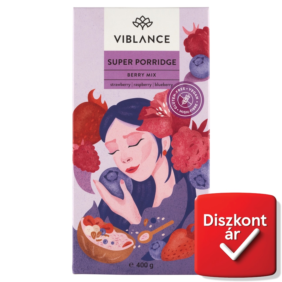 Viblance Berry Mix szuper zabkása 400 g