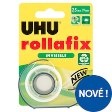 UHU Rollafix neviditelná lepicí páska 7,5 m x 19 mm