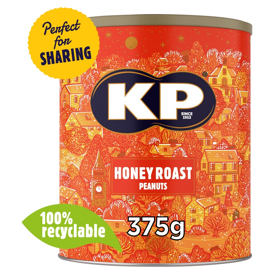 Kp Honey Roasted Peanuts 375G