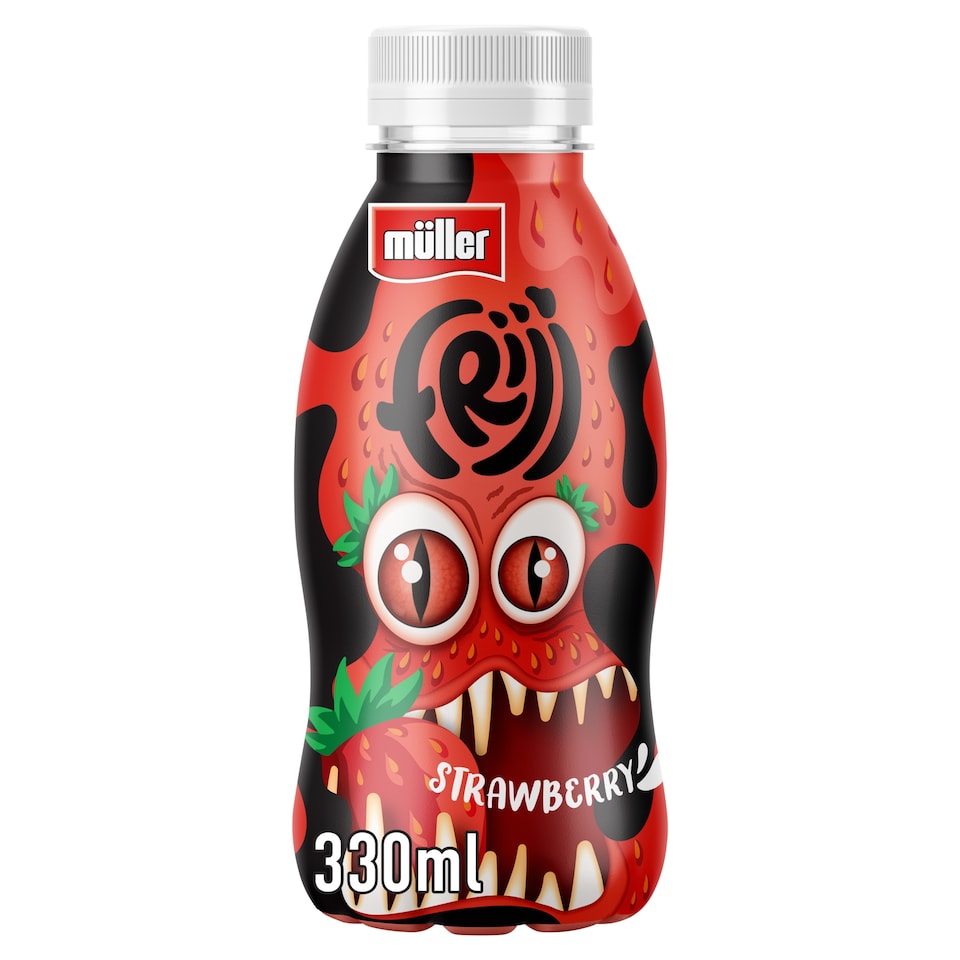 image 1 of Muller Frijj Strawberry Milkshake 330ml