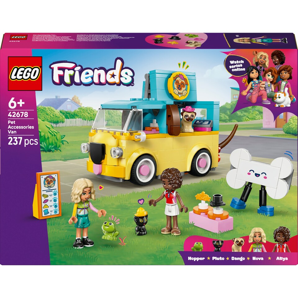 Obrázek 1 pro produkt LEGO Friends 42678 Dodávka s doplňky pro mazlíčky