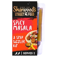 Sharwood's Street Food Spicy Masala Sizzler Kit 184g