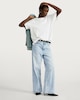 image 1 of F&F Wide Leg Jeans in Blue