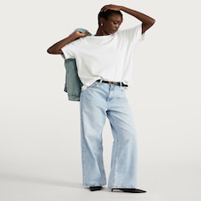 F&F Wide Leg Jeans in Blue