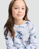 image 3 of Disney Lilo and Stitch Minky Fleece Pyjamas in Grey