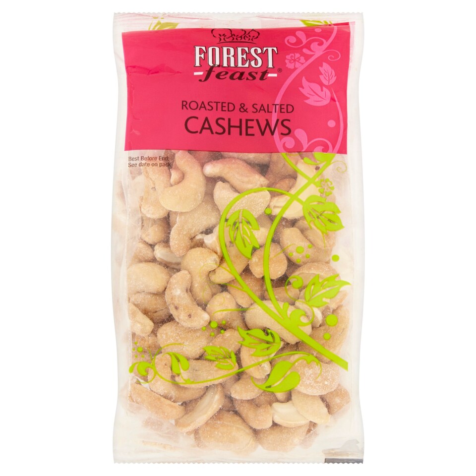 Forest Feast Roasted And Salted Cashews 200G