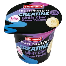 Ehrmann High Protein Creatine White Choc Flavour Pudding 230g