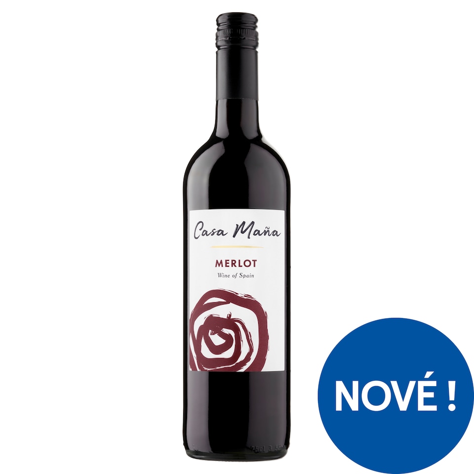 Casa Maña Merlot Red Wine Semi-Dry 750ml