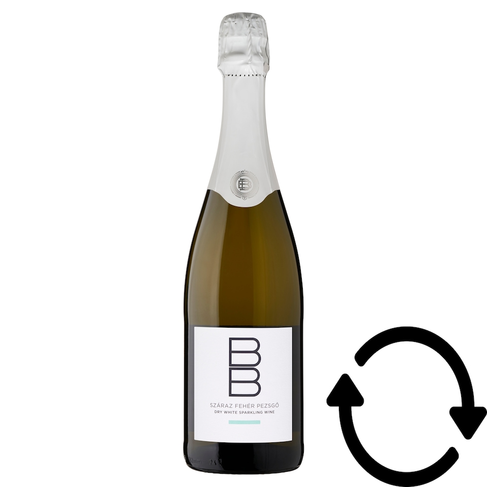 BB száraz fehér pezsgő 11% 0,75 l