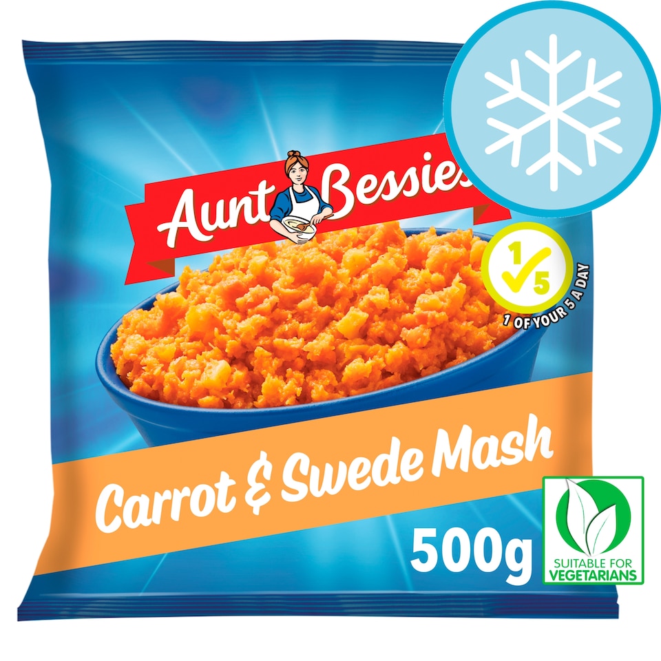 image 1 of Aunt Bessie's Carrot & Swede Mash 500G