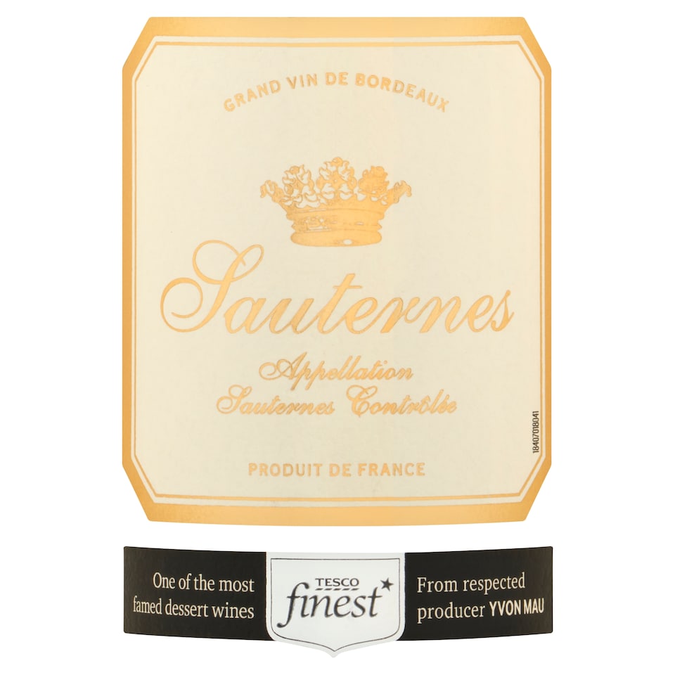 image 1 of Tesco Finest Sauternes 37.5Cl
