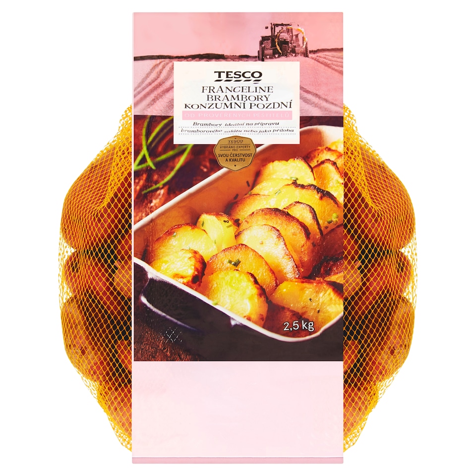Tesco Franceline brambory konzumní pozdní 2,5kg