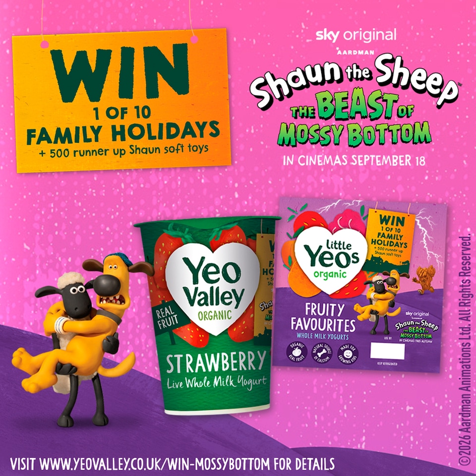 image 1 of Yeo Valley Organic Little Yeos Fruity Favourites Kids Yogurt 4x85g