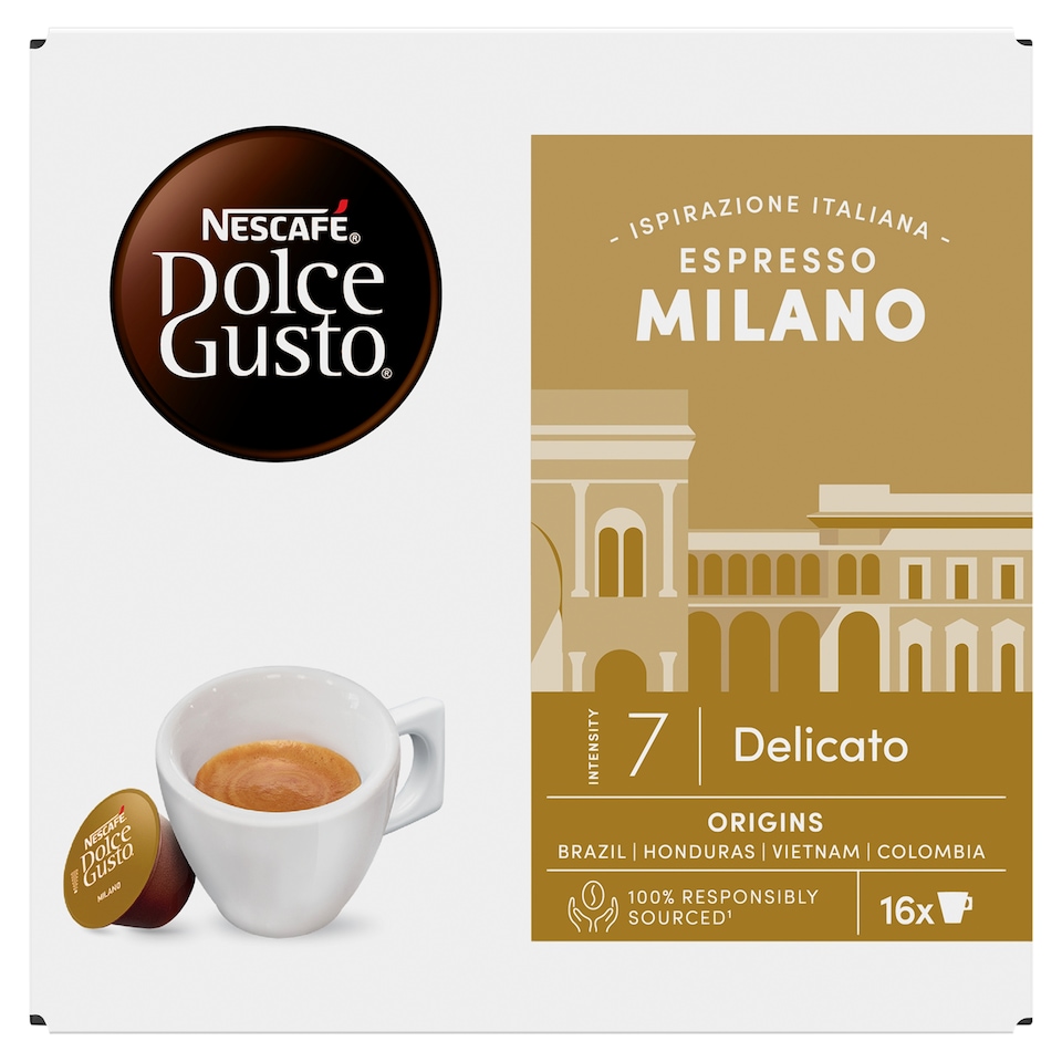 image 1 of NESCAFÉ Dolce Gusto Espresso Milano - Coffee in Capsules - 16 Capsules in a Package