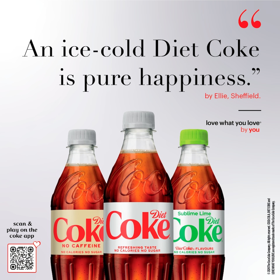 image 1 of Diet Coke Sublime Lime 500Ml
