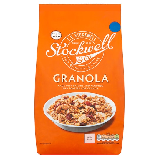 Stockwell & Co Granola 1Kg Tesco Groceries