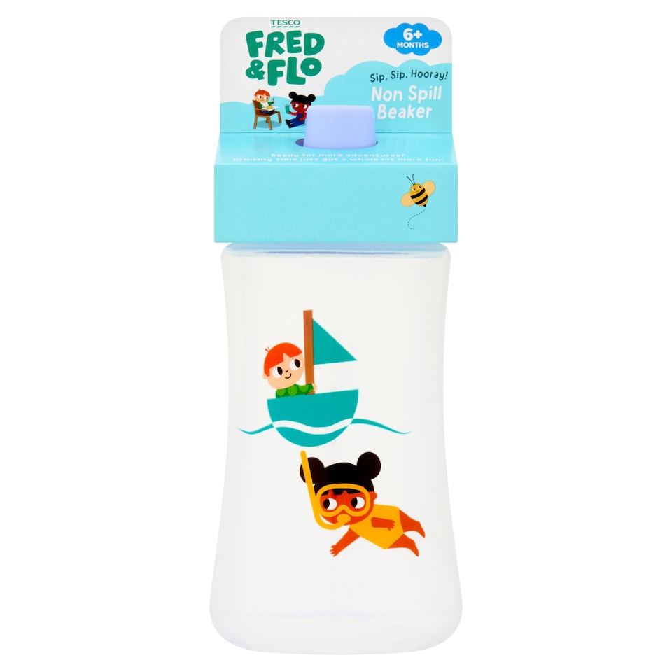 Fred & Flo Non Spill Beaker 380Ml