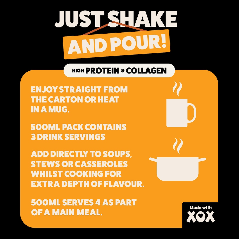 image 1 of Oxo Chicken Bone Broth High Protein & Collagen 500ml