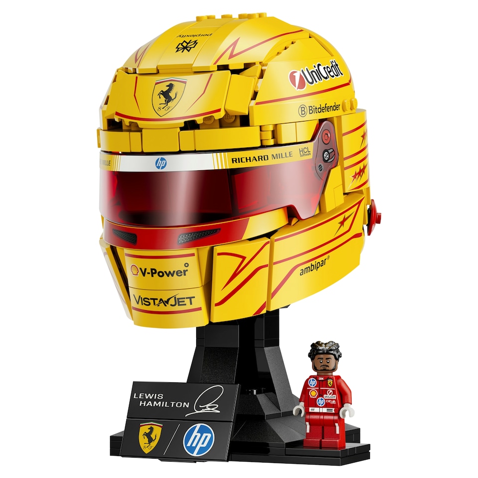LEGO Editions 43022 Scuderia Ferrari HP Lewis Hamilton sisakja  1. kép