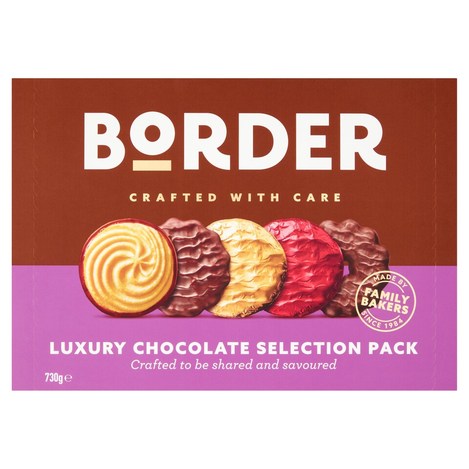'Border Luxury Chocolate Sharing Pack 730g'